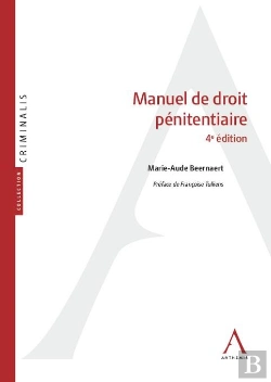 Bertrand.pt - Manuel De Droit Pénitentiaire