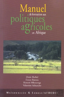 Bertrand.pt - Manuel De Formation Aux Politiques Agricoles En Afrique