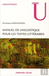 Manuel De Linguistique Pour Le Texte Littéraire