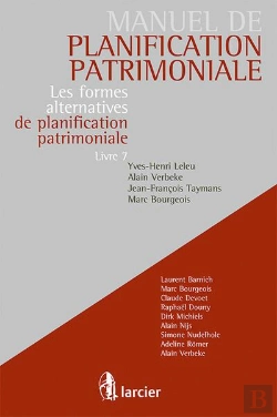 Bertrand.pt - Manuel De Planification Patrimoniale T.7; Les Formes Alternatives De Planification Patrimoniale