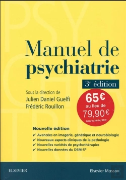 Bertrand.pt - Manuel De Psychiatrie (3e Édition)