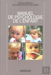 Manuel De Psychologie De L'Enfant
