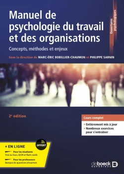 Bertrand.pt - Manuel De Psychologie Du Travail Et Des Organisations : Concepts, Méthodes Et Enjeux