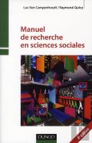 Manuel De Recherche En Sciences Sociales (4e Édition)