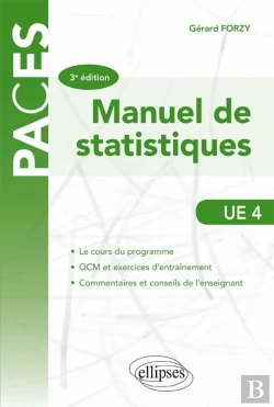 Bertrand.pt - Manuel De Statistiques Ue4 3e Edition Paces