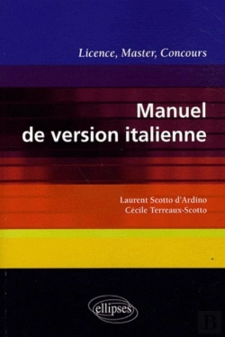 Bertrand.pt - Manuel De Version Italienne. Licence, Master, Concours