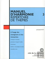 Manuel D'Harmonie - Volume 3 Répertoire De Thèmes