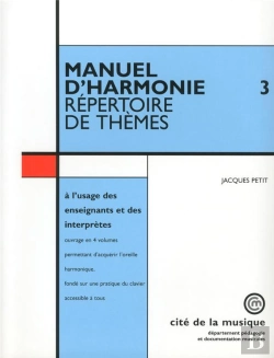 Bertrand.pt - Manuel D'Harmonie - Volume 3 Répertoire De Thèmes