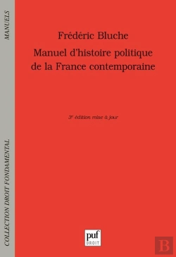 Bertrand.pt - Manuel D'Histoire Politique De La France Contemporaine