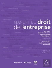 Manuel Du Droit De L'Entreprise (Édition 2024)