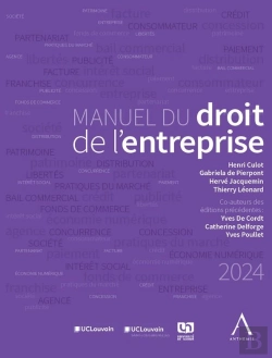 Bertrand.pt - Manuel Du Droit De L'Entreprise (Édition 2024)