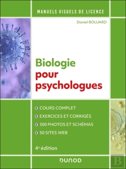Bertrand.pt - Manuel Visuel De Biologie Pour Psychologues (4e Édition)