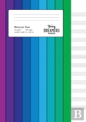 Manuscript Paper: Colour Spectrum | A4 Blank Sheet Music Notebook