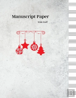 Bertrand.pt - Manuscript Paper - Wide Staff