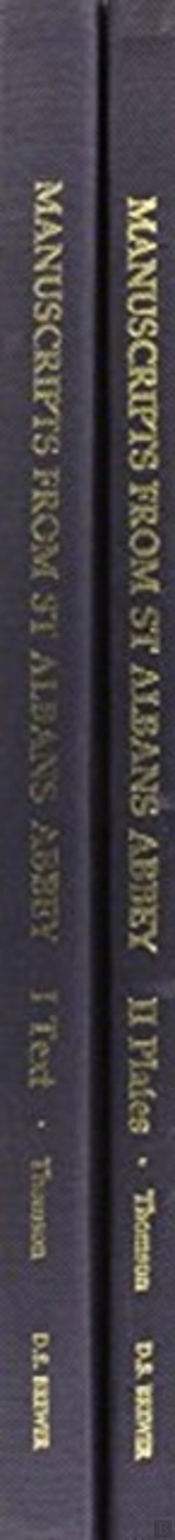 Bertrand.pt - Manuscripts From St Albans Abbey 1066-1235 - I. Text;  Ii. Plates