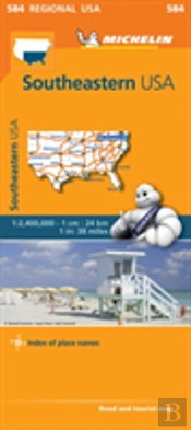Map 0584 Southeastern Usa