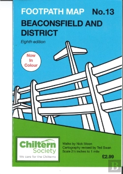 Bertrand.pt - Map 13 Chiltern Society Footpath Map No. 13 Beaconsfield And District