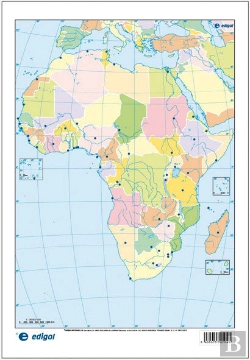 Bertrand.pt - Mapa África Político