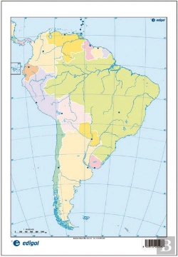 Bertrand.pt - Mapa América Del Sur Político