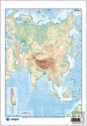 Mapa Asia Físico