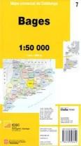 Mapa Comarcal De Catalunya 1:50 000 - 07 - Bages