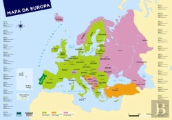 Bertrand.pt - Mapa da Europa