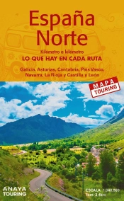 Mapa De Carreteras España Norte 1:340.000 - (Desplegable)