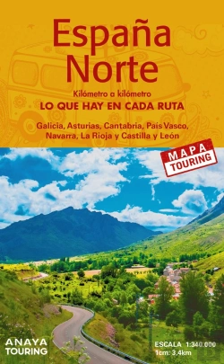 Bertrand.pt - Mapa De Carreteras España Norte 1:340.000 - (Desplegable)