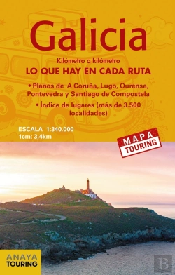 Bertrand.pt - Mapa De Carreteras Galicia (Desplegable), Escala 1:340.000
