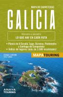 Mapa De Carreteras Galicia (Desplegable), Escala 1:340.000