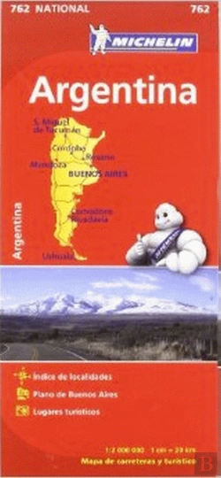 Bertrand.pt - Mapa de Estradas - Argentina