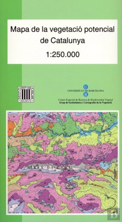 Bertrand.pt - Mapa De La Vegetació Potencial De Catalunuya, E 1:250.000