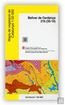 Bertrand.pt - Mapa De Vegetacio De Catalunya 1:50 000 Bellver De Cerdanya 216 (35-10)