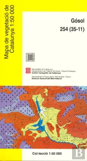 Mapa De Vegetació De Catalunya 1:50 000 Gòsol 254 (35-11)