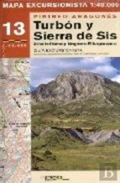 Mapa Excursionista Turbon Y Sierra De Sis