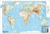 Mapa Mapamundi Físico