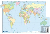 Mapa Mapamundi Político