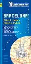 Mapa Michelin Barcelona (Plano e Índice) 