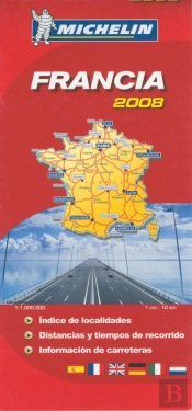Mapa Michelin França 2008