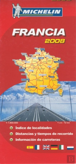 Bertrand.pt - Mapa Michelin França 2008