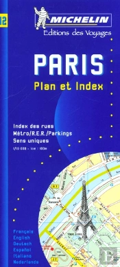 Mapa Michelin Paris (Plan et Index)