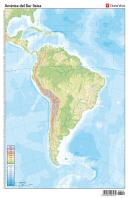 Mapa Mudo America Sur Fisico Color Vicvar0sed