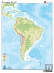 Mapa Mudo America Sur Fisico Color Vicvar0sed