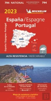 Mapa Nacional España-Portugal - Alta Resistência