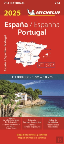 Bertrand.pt - Mapa National España/Espanha Portugal