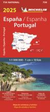Mapa National España/Espanha Portugal