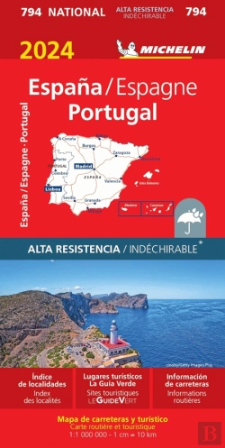 Bertrand.pt - Mapa National España - Portugal 2024 - Alta Resistencia