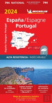 Mapa National España - Portugal 2024 - Alta Resistencia