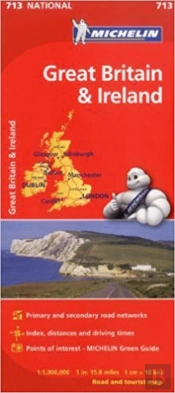 Mapa National Gran Bretana, Irlanda
