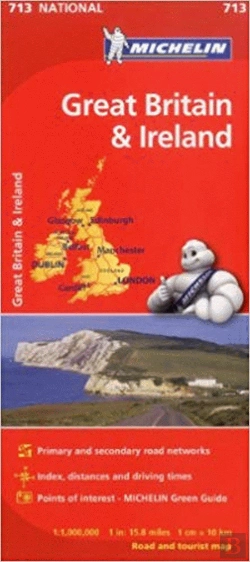 Bertrand.pt - Mapa National Gran Bretana, Irlanda